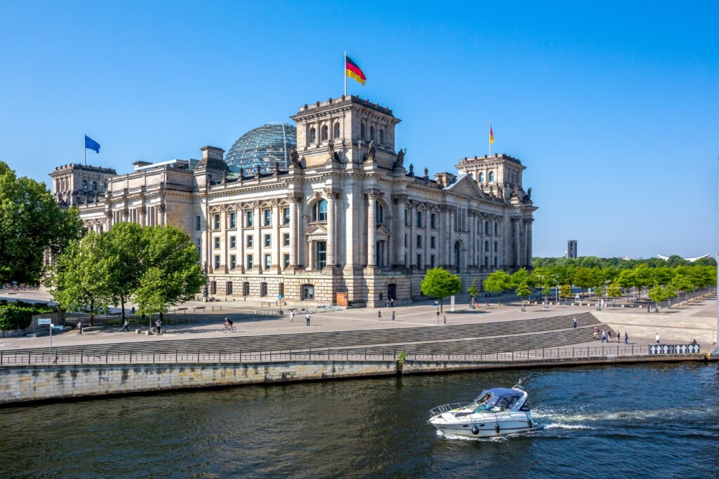 Reichstag,,Building,,Berlin,In,Germany