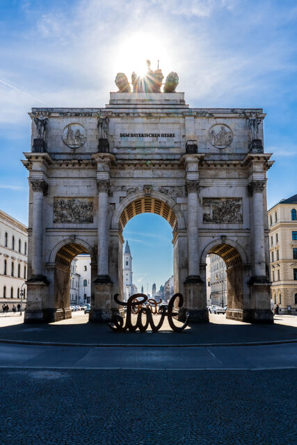 Siegestor München, © München Tourismus, Jan Saurer