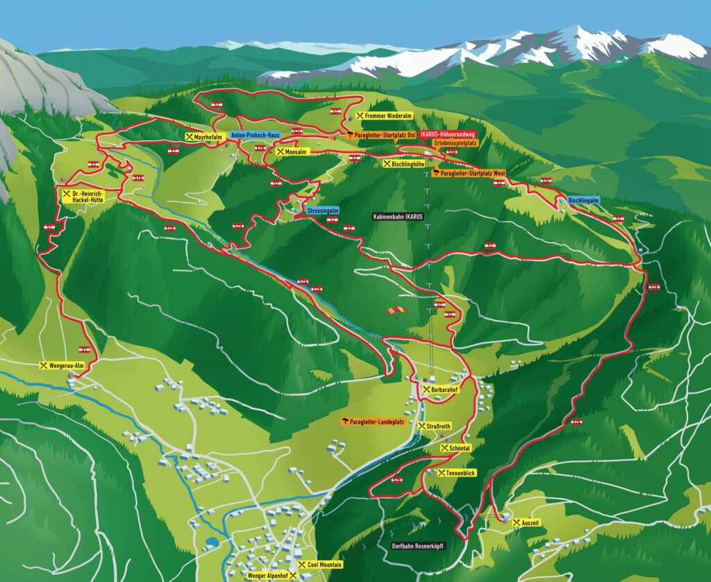 youngaustria-regionen-werfenweng-sommer-wanderkarte-bergbahnen