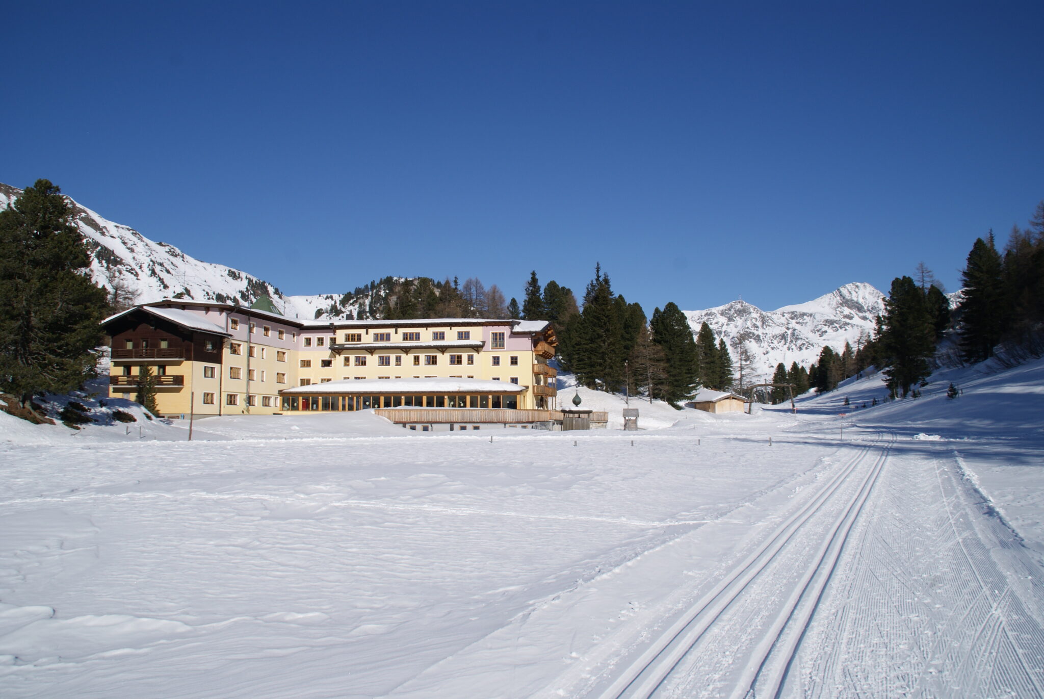 Langlaufloipe Tauernhof in Obertauern, Winter